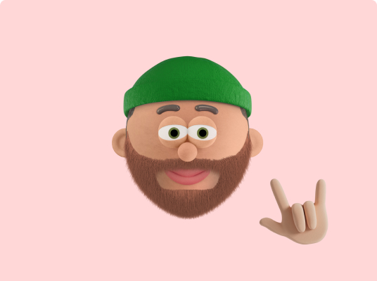 The character will be the face of your campaign, it is created in a unique style.