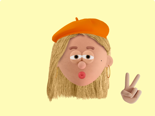 You can make it creative in a few clicks.