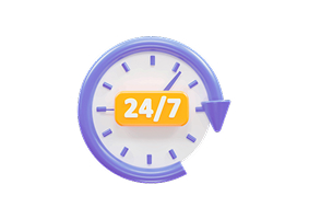 24/7 support