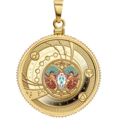 Овен позолочена 2021, 0,32 унції