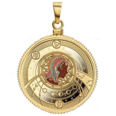 Дiва позолочена 2021, 0,32 унції