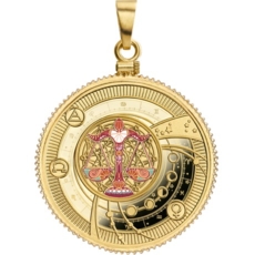 Терези позолочена 2021, 0,32 унції