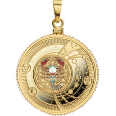 Скорпiон позолочена 2021, 0,32 унції