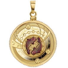 Риби позолочена 2021, 0,32 унції