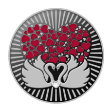 Два лебедя 2019, 0,32 унції