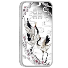 Весiльна Китайськi лелеки 2019, 1 унція (кількість обмежена)