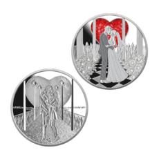 “Весiлля” набiр із двох срібних мідно-нікелевих монет, 0,56 унцій