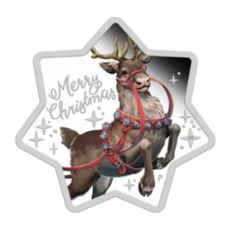 Рiздвяний олень 2019, 1 унція