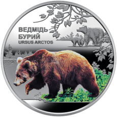 ЧОРНОБИЛЬ. ВІДРОДЖЕННЯ. ВЕДМІДЬ БУРИЙ (СУВЕНIР)