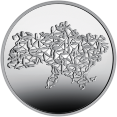 Пам’ятна монета «Країна супергероїв. Дякуємо волонтерам!» Face