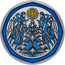 Срібна пам’ятна монета «Новорічна іграшка» Face