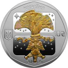 Срібна пам'ятна монета «Дух Різдва»