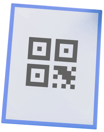 Замовляєте плакат через меню «Послуги» → «Приймання платежів» → «Платежі за QR-кодом» (вибираєте компанію, необхідний розмір плаката та на яку пошту його надіслати).