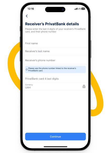 Enter the payee’s details.