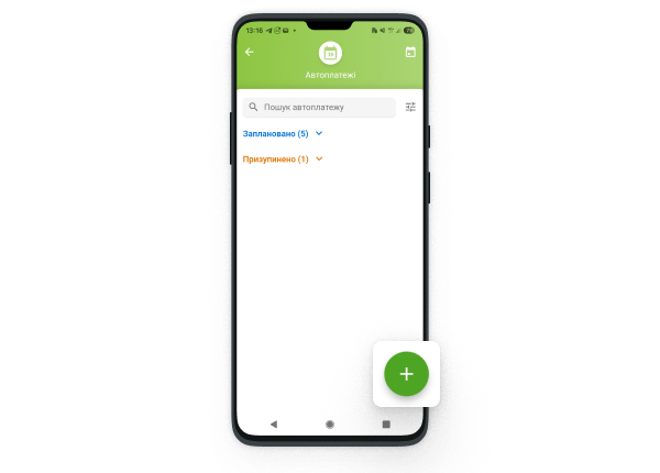 Click “Create automatic payment – Mobile top-up”