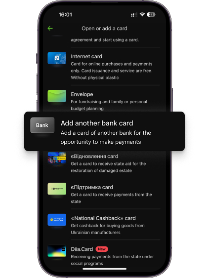 Add your Revolut card to the “All accounts” menu.