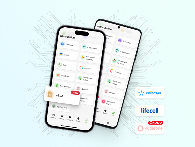 Activate eSIM via Privat24