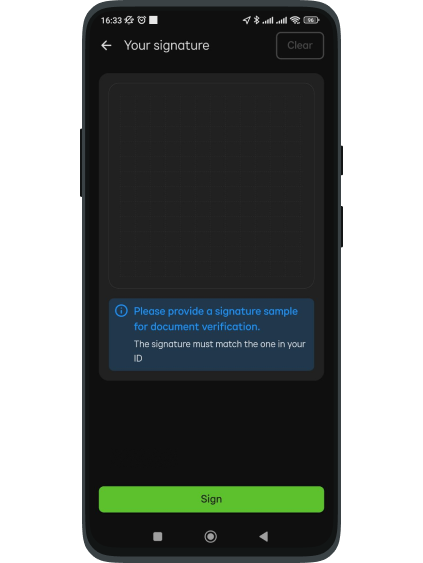 Provide a signature sample to certify the document.