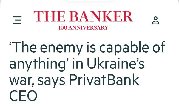 ПриватБанк успішно протистоїть 1,5 млн кібератак з початку війни: голова правління Мікаель Бьоркнерт в інтерв’ю The Banker
